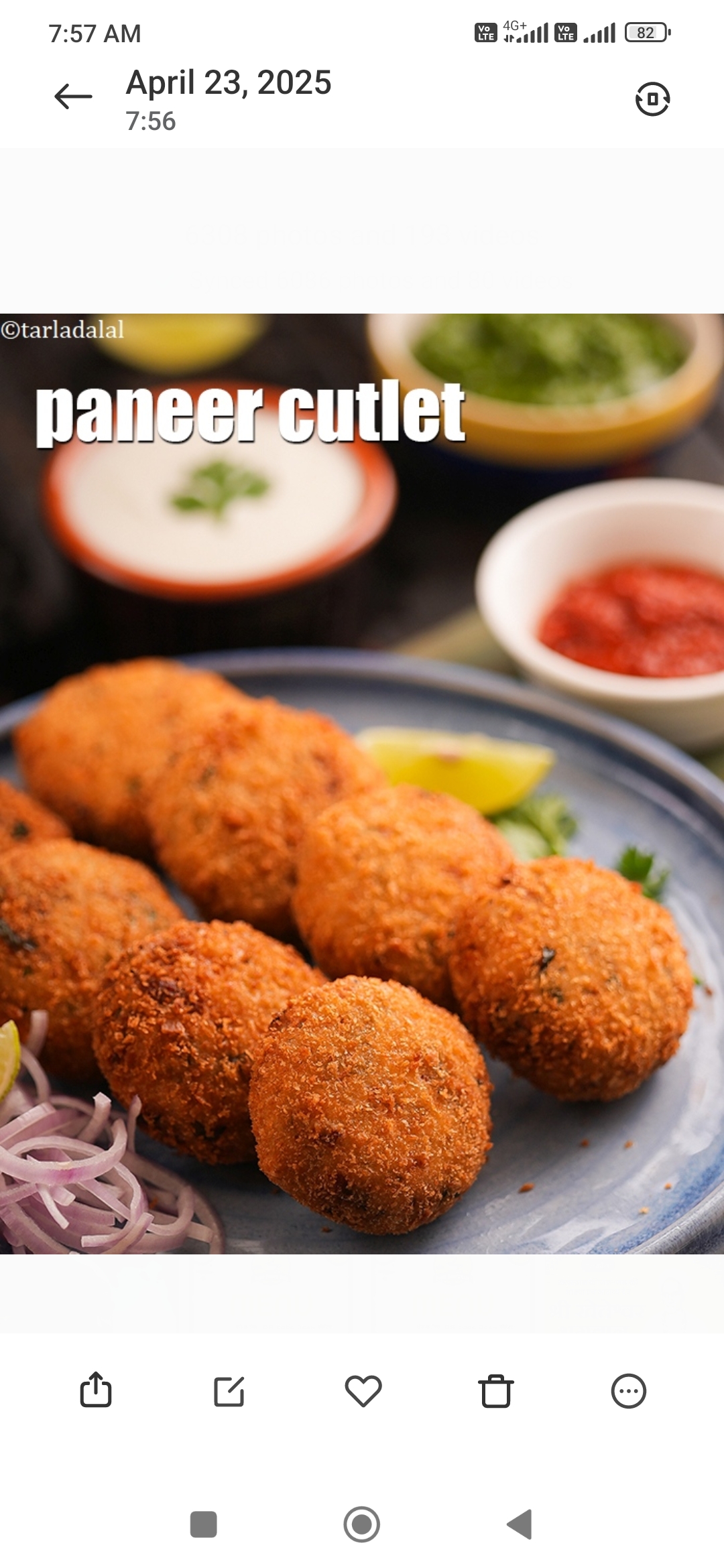 Menu Item Image